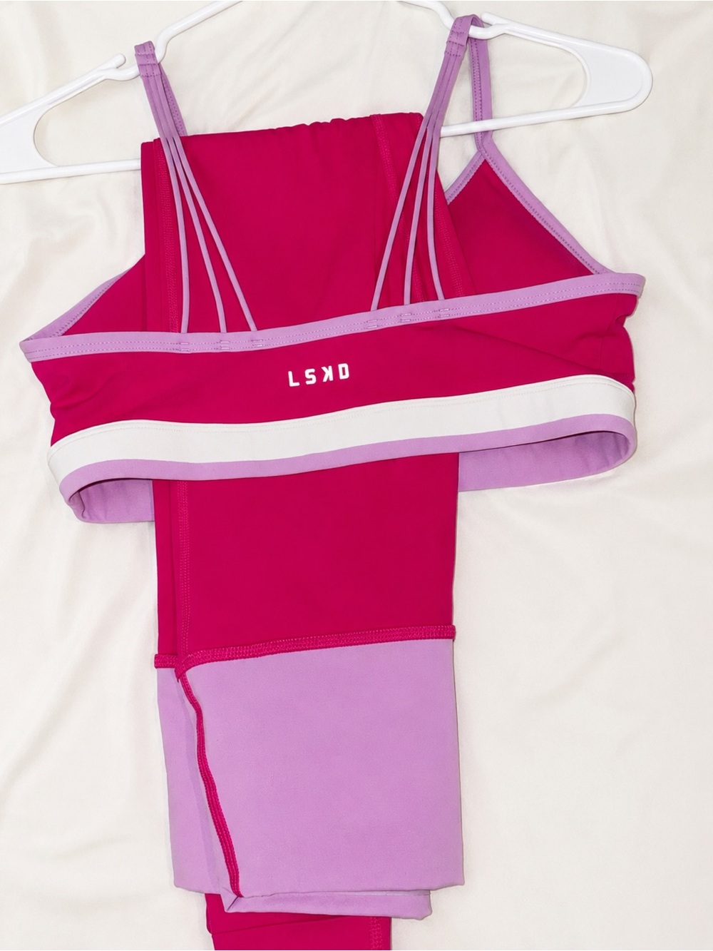 LSKD leggings and matching sports bra - Picture 2 of 2